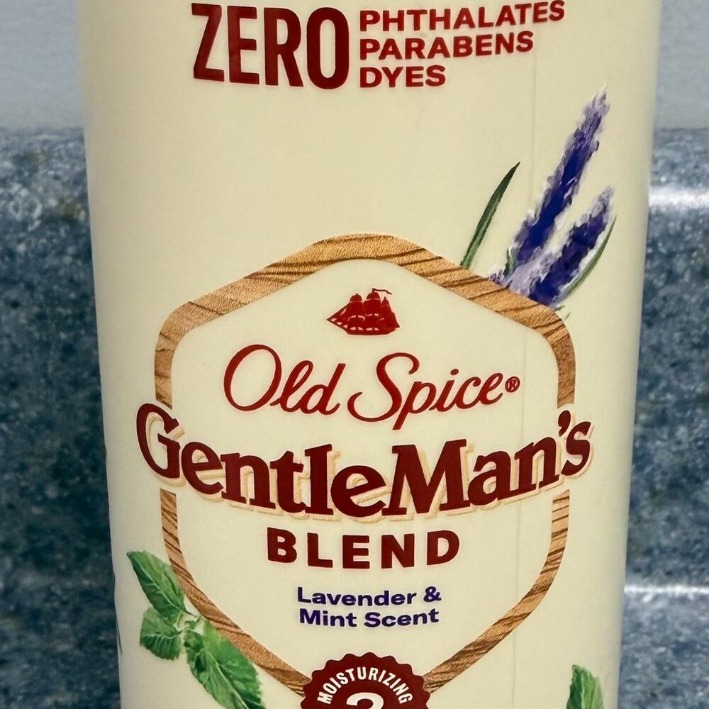 Old Spice Men's Body Wash Gentle Mans Blend Lavender & Mint 16.9 oz discontinued